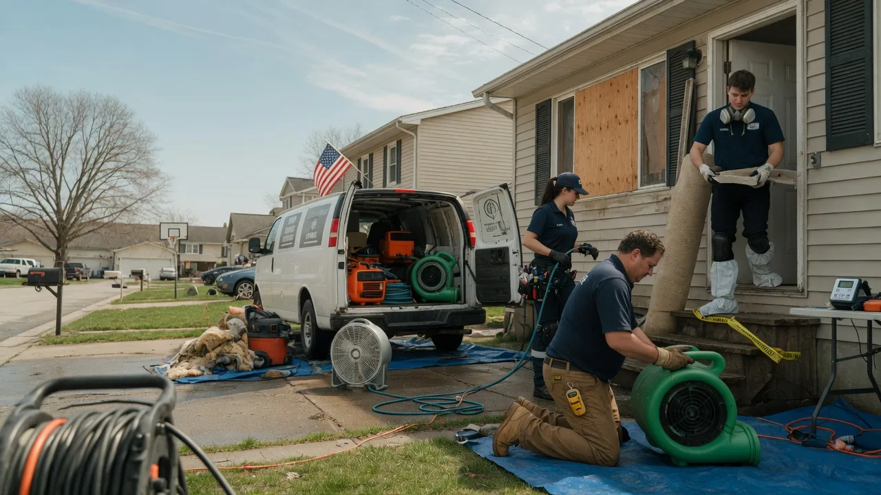 Water Damage Restoration in Alverton, PA near me